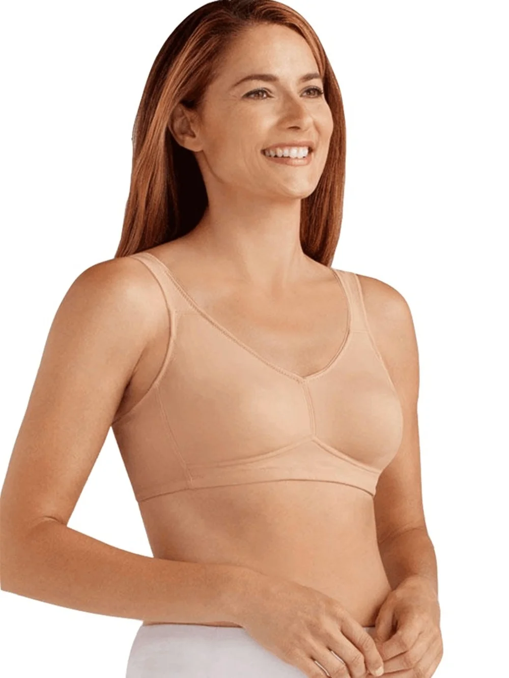 Amoena Marlena Wire-Free Bra In Nude Size US 36C